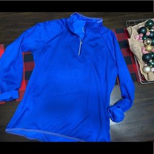 Danskin blue athletic pullover, size XL